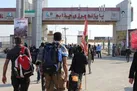 نصب سایه‌بان در محدوده پایانه مرز «چذابه» توسط شهرداری اصفهان