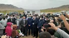 کلنگ آغازعملیات احداث دامداری  ۴۴۰۰ راسه زمین زده شد