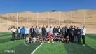 افتتاح چهار پروژه چمن مصنوعی در بخش لاران شهرکرد  