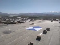 کاروانسرای جهانی فرسفج زیر چتر «سپر آبی»