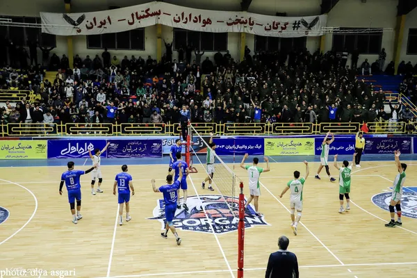 لیگ برتر والیبال؛ پاس گرگان &ndash; پیکان تهران