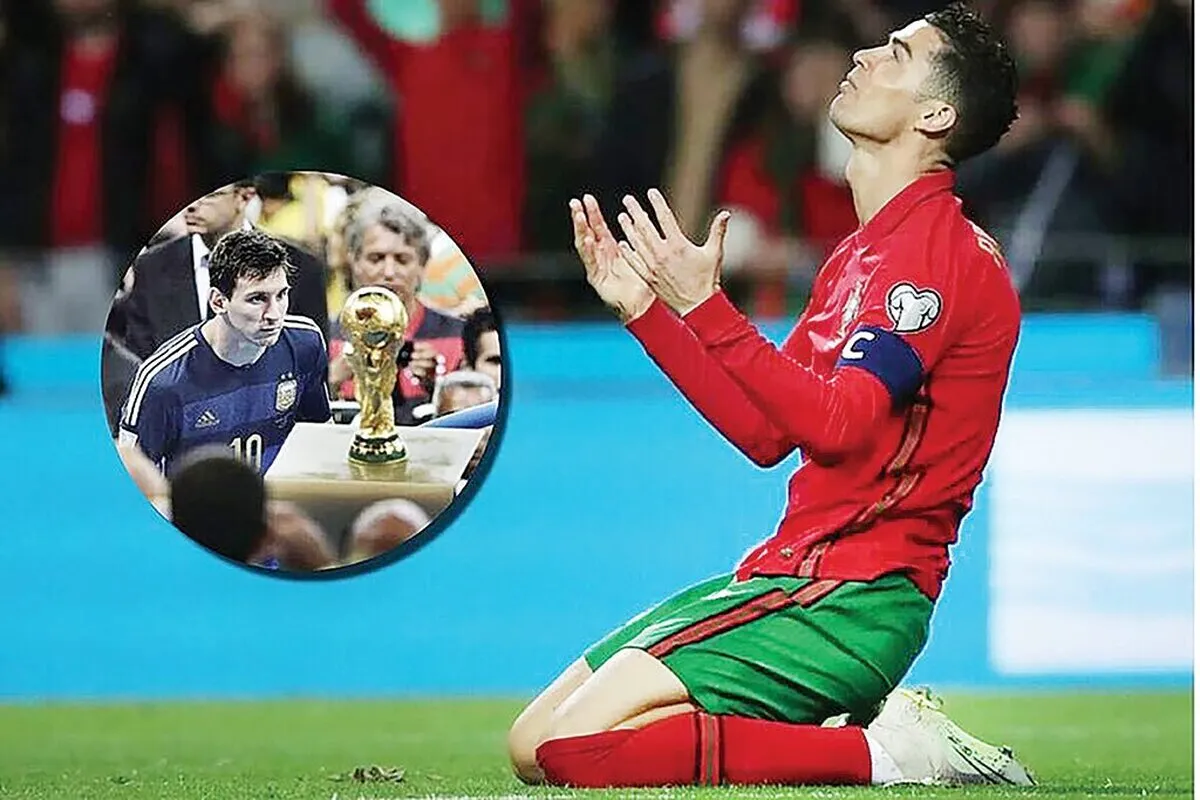 اعتراف جنجالی کریستیانو؛ دعا کردم مسی قهرمان جهان نشود