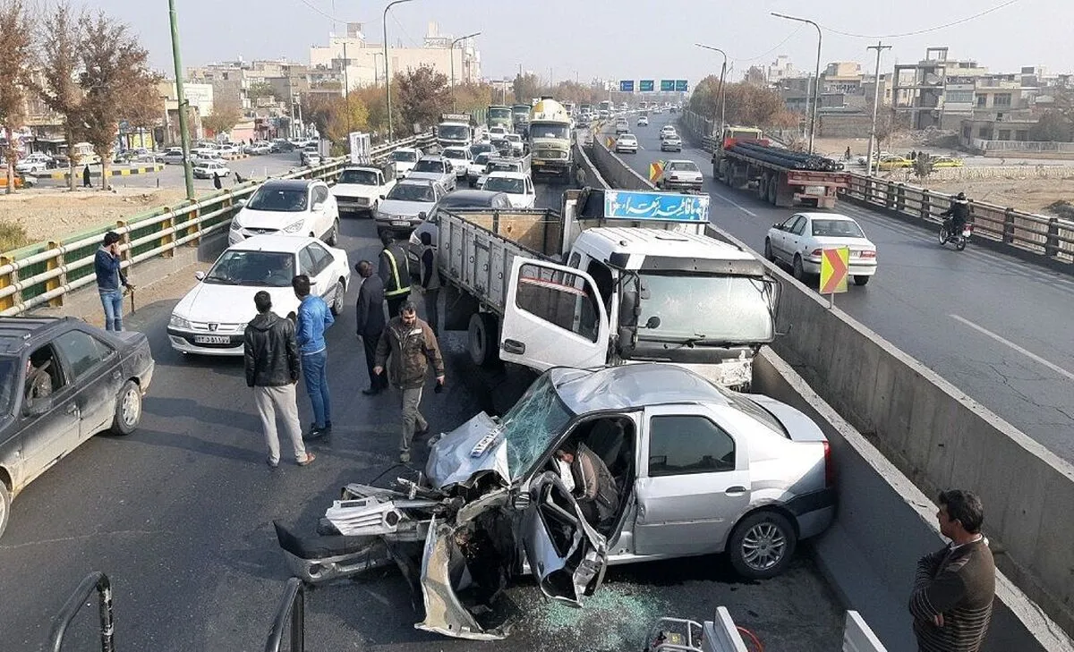 مرگ ۲۵۵ نفر در تصادفات بزرگراه های پایتخت