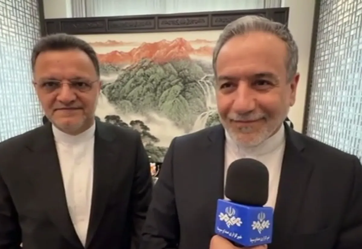 ببینید | عراقچی: چین و روسیه شرکای راهبردی ایران هستند