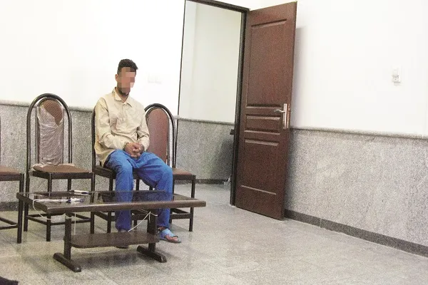 بستری‌شدن قاتل مامور پلیس در بیمارستان