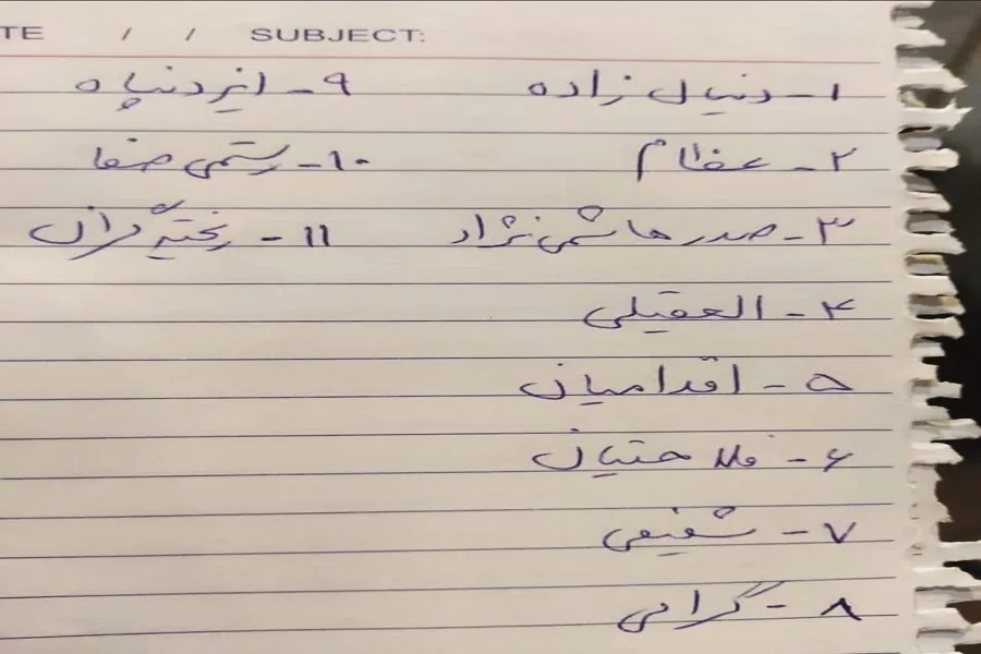 ماجرای آن 11 نفر