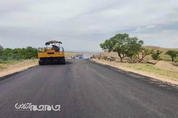 شتاب‌گیری عملیات احداث و آسفالت راه روستایی قنبر باغی – گسک در شهرستان اسفراین