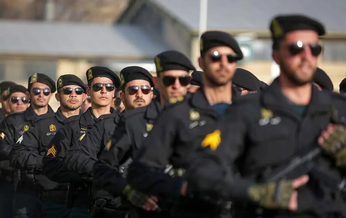 استخدام پليس قزوين به مناسبت هفته انتظامی