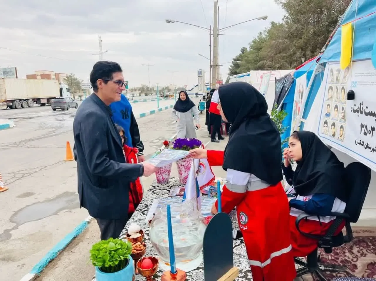 بهره‌مندی بیش از 80 هزار مسافر نوروزی از خدمات بشر دوستانه هلال احمر یزد