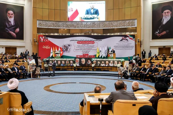 مراسم اولین سالگرد عملیات &laquo;طوفان الاقصی&raquo;