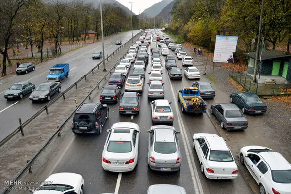 افزایش ترددهای تعطیلات ابتدایی نوروز |  از سفرهای غیر ضروری در محورهای شمالی اجتناب کنید