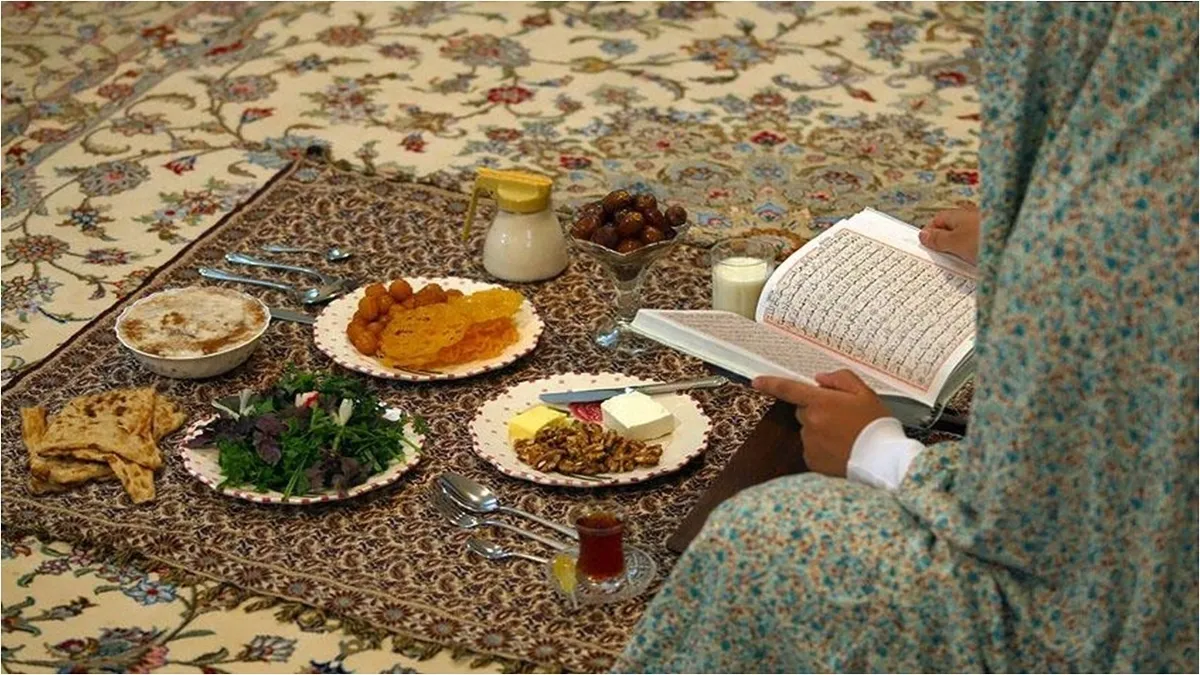 ویژگی‌های سحری، شام و افطار مناسب