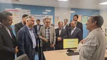 بازدید معاون درمان وزارت بهداشت از اورژانس بیمارستان شهید صدوقی یزد