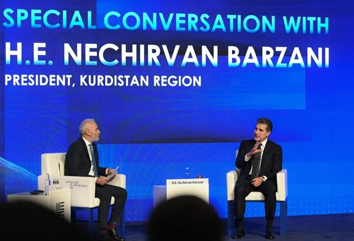 رئیس اقلیم کردستان عراق: قدردان کمک های ایرانیم