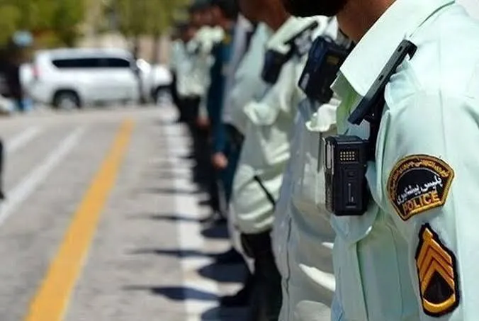 خدمات شبانه روزی پلیس به زائران اربعین در ورودی استان خوزستان