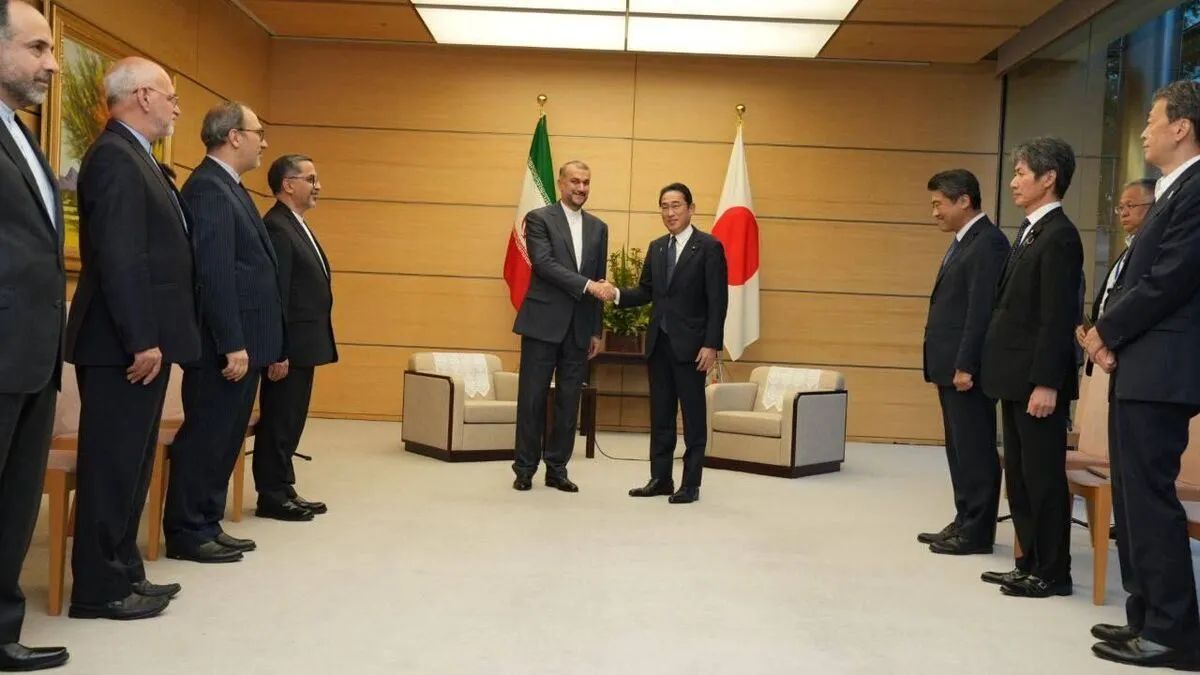 گزارش وزیر خارجه کشورمان از جزئیات دیدارهایش با مقامات ژاپن