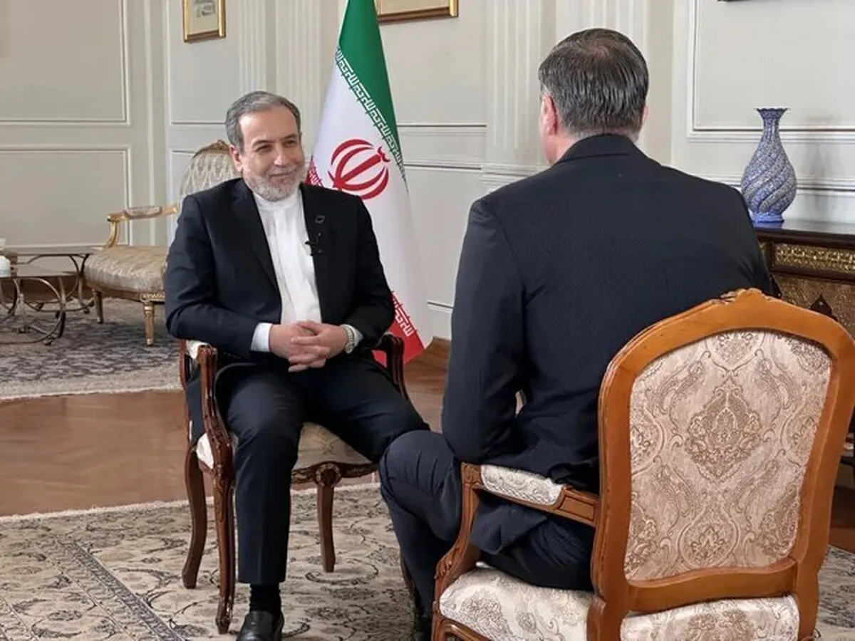 عراقچی: نگران جنگ نیستم زیرا کاملاً برای آن آماده‌ایم