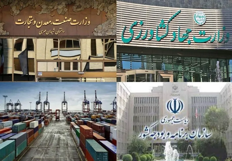 تجارت خارجی ایران ۱۵.۵ میلیارد دلار شد