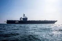 خروج ناو هواپیمابر آبراهام لینکلن از دریای عمان؛ تغییر آرایش دریایی آمریکا