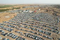 نخستین پارکینگ زائران مرز خسروی با استقرار ۲ هزار و ۳۶۰ خودرو تکمیل شد