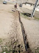 اجرای 400 متر شبکه توزیع آب در شهرستان چوار