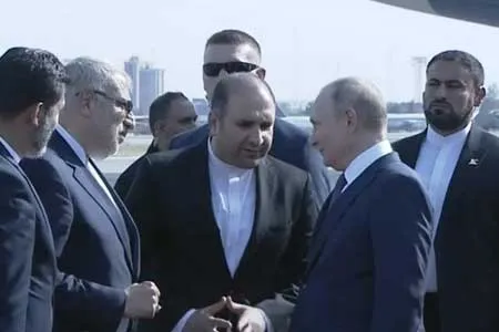 رئیس‌جمهور روسیه وارد تهران شد
