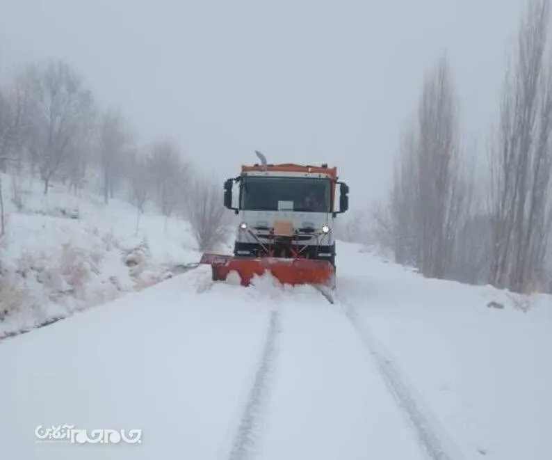بیش از ۲۰۰۰ کیلومتر از محورهای خراسان شمالی برف روبی شد