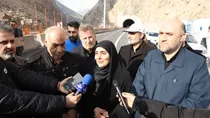 بهره‌برداری از پروژه بهسازی جاده هراز با حضور  وزیر راه و شهرسازی