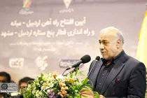 نزدیک به ۸۰۰ کیلومتر راه آهن در مرحله ریل‌گذاری قرار دارد