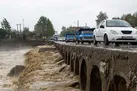سیلابی شدن رودخانه‌ ها در نور