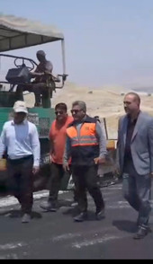 پیشرفت ۶۵ درصدی بهسازی و آسفالت راه روستایی پشه‌کان به شاهزاده محمد