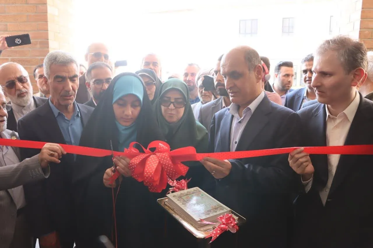 افتتاح یک مدرسه خیّرساز در مسکن مهر رشت