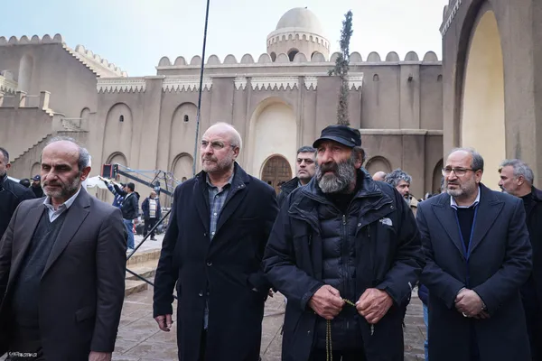بازدید از مراحل ساخت سریال سلمان فارسی