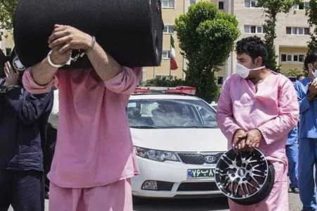 سارق ۱۴۰ میلیون تومانی لوازم خودرو دستگیر شد