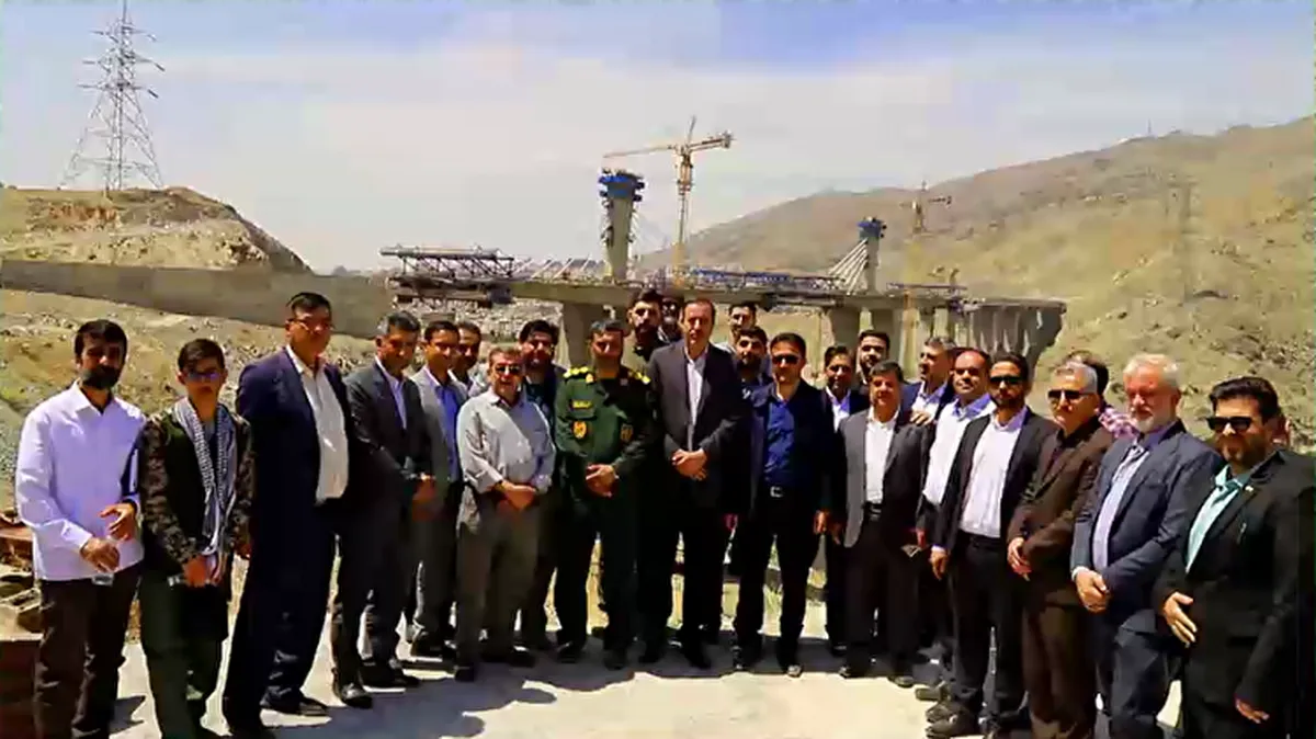 ببینید | بازدید مهندسان نخبه بسیجی پنج استان از طرح‌های شاخص البرز