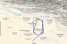 پهپاد‌های ناشناس مواضع حشد الشعبی را در شمال عراق هدف قرار دادند