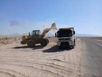 آغاز عملیات رفع نقطه حادثه‌خیز محور روستایی و گردشگری آبدراز شهربابک