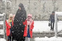 بارش پراکنده برف و باران در ایران | کاهش کیفیت هوا در شهرهای پرجمعیت از دوشنبه