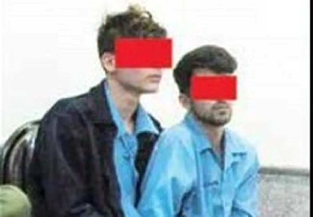 رها کردن گروگان‌ها داخل گونی در بیابان