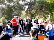 برگزاری جشنواره ورزشی سالمندان و پیشکسوتان در پارک معلم اردبیل