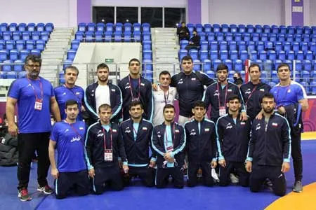 تیم ملی کشتی فرنگی ایران قهرمان آسیا شد