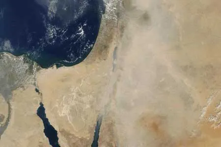 باکتری‌ ها با غبار هوا هزاران کیلومتر جابجا می‌شوند