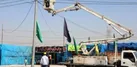 ارسال ۳ دستگاه دیزل ژنراتور از اصفهان برای تامین برق موکب‌ها در کربلا