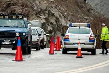 بنا به رنگ بندی استان‌ ها، محدودیت ها تا ساعت ۷ صبح دوشنبه ادامه دارد