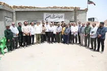 گزارش تصویری | بازدید رئیس رسانه ملی از پشت‌صحنه سریال «۰۲۴» همزمان با سالروز آزادسازی خرمشهر