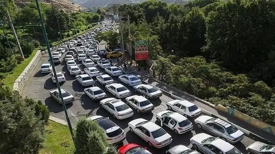 ترافیک سنگین در محور چالوس و آزادراه قزوین ـ کرج ـ تهران