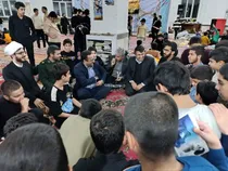 حضور مدیرکل آموزش و پرورش کهگیلویه و بویراحمد در جمع معتکفان دانش‌آموزی