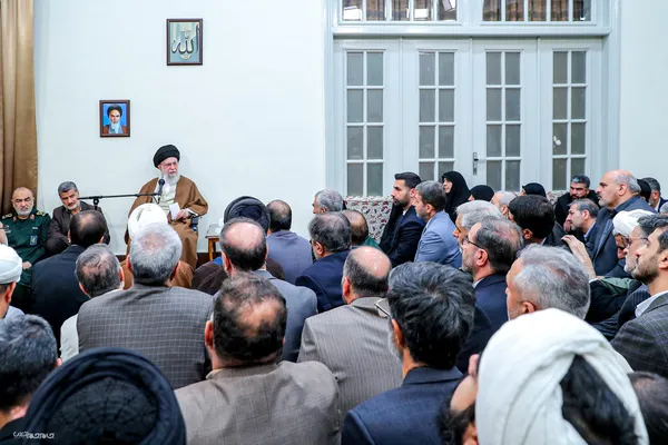 دیدار دست&zwnj;اندرکاران برگزاری کنگره بزرگداشت شهدای استان اصفهان با رهبر معظم انقلاب اسلامی