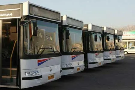 توقف فعالیت اتوبوس‌های فاقد معاینه فنی از سوم خرداد