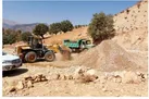 بهسازی و تسطیح ۵۰۰ متر از جاده روستای طلینه در بخش رودشت لردگان